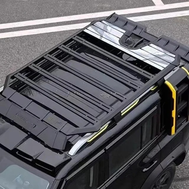 High Quality Aluminum Alloy Explorer Roof Luggage Cargo Carrier Platform Rack for Jetour T2 Accessories